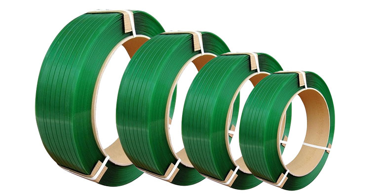 High-strength PET strap roll by JB Polypack