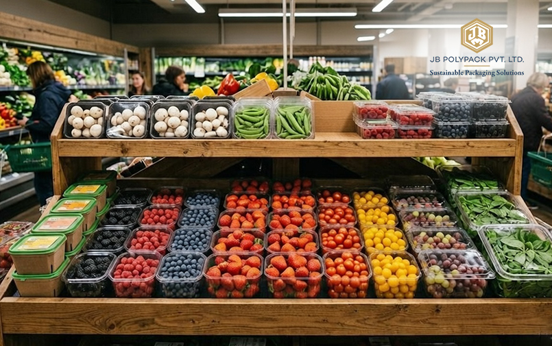 Plastic Punnets for packaging