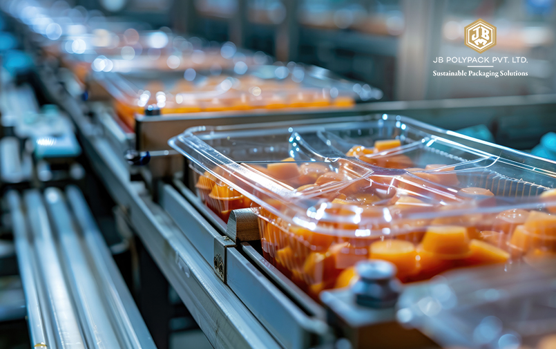 PET packaging for food